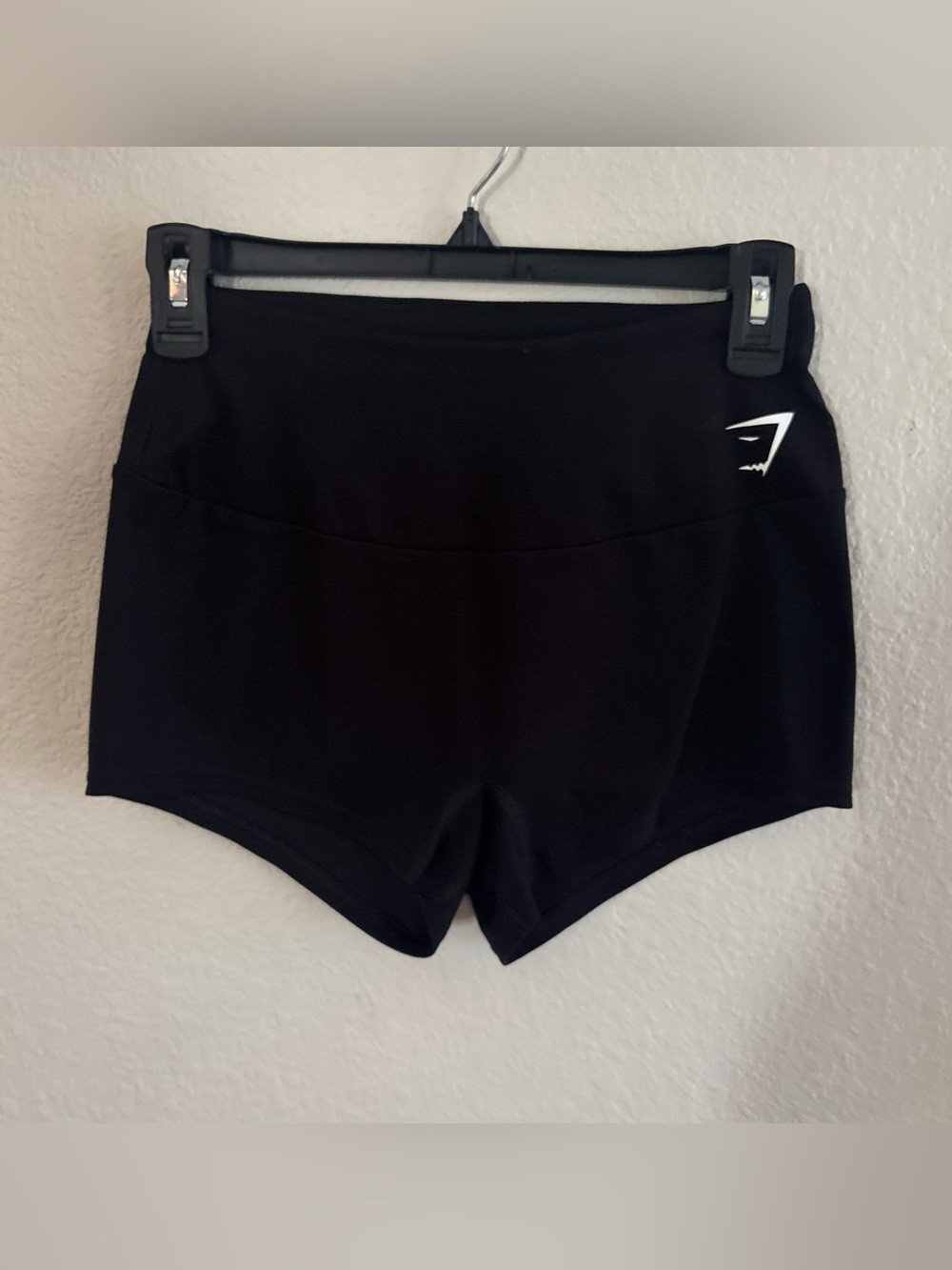 Gymshark Black High-Rise Training Shorts